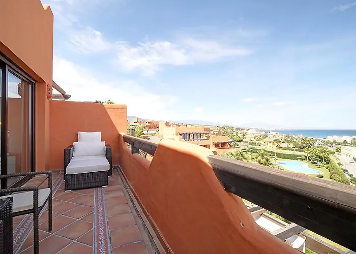 Lägenhet Jardines De Nueva Galera Cozy Penthouse